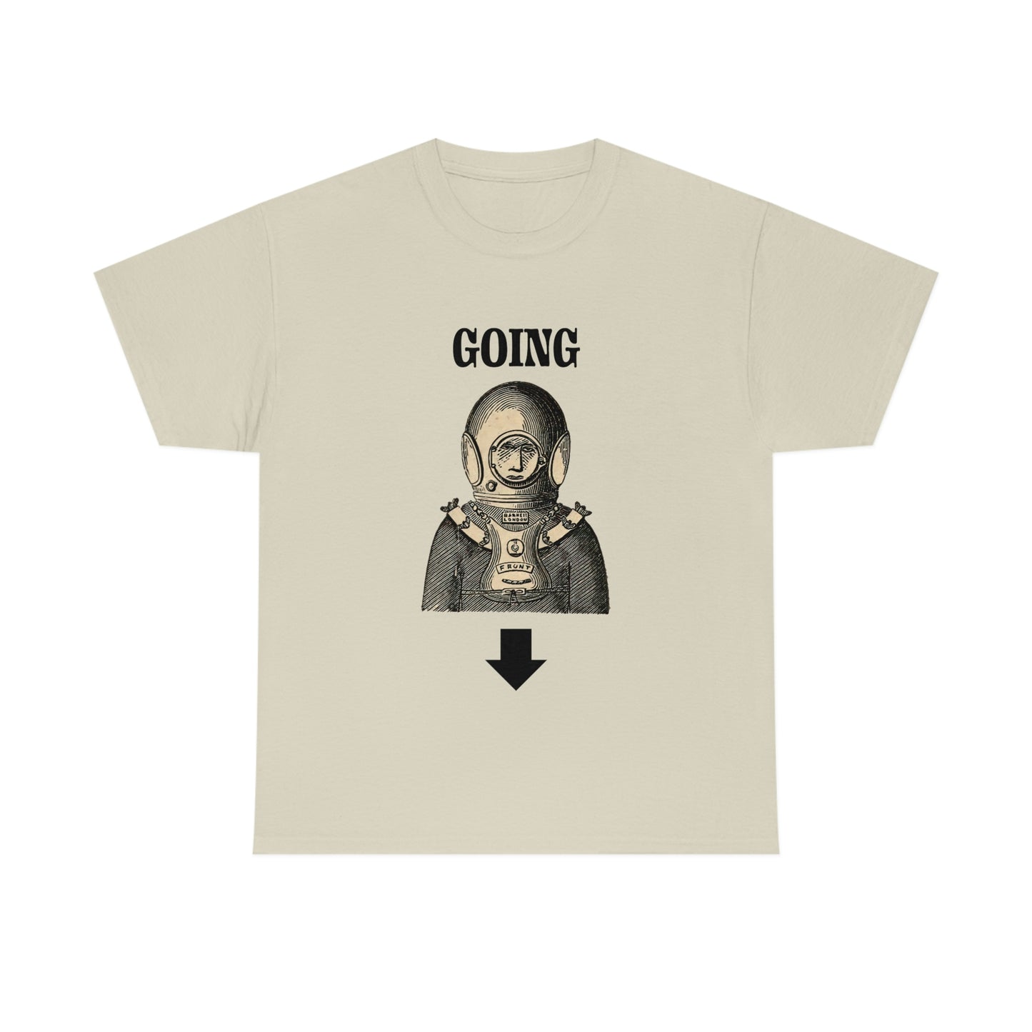 Going Down Cotton Tee