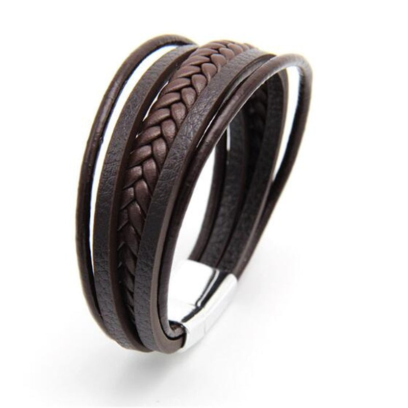 Leather Multi-band Bracelets