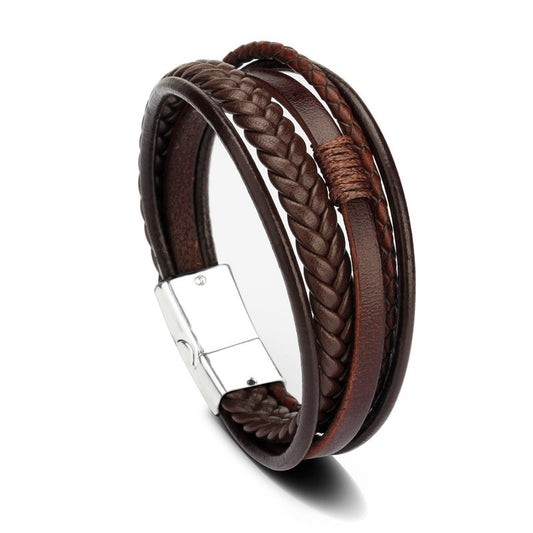 Leather Multi-band Bracelets