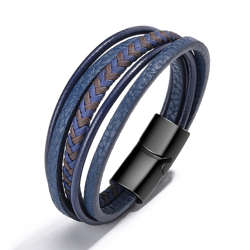 Leather Multi-band Bracelets