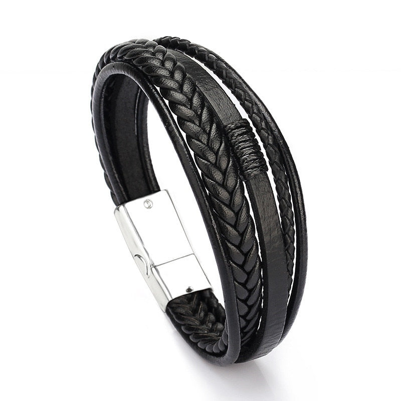 Leather Multi-band Bracelets