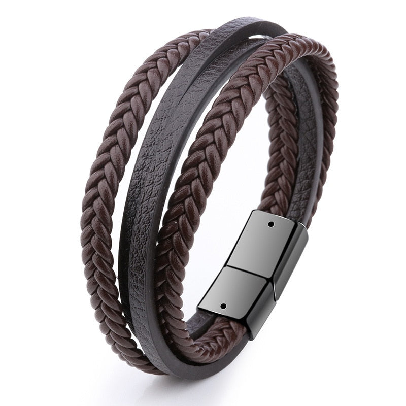 Leather Multi-band Bracelets