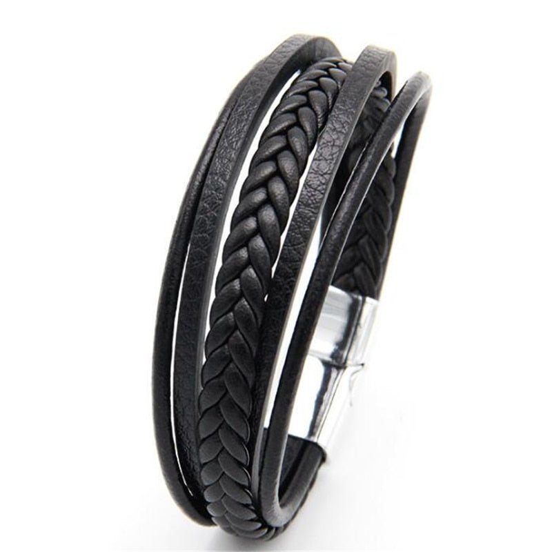 Leather Multi-band Bracelets