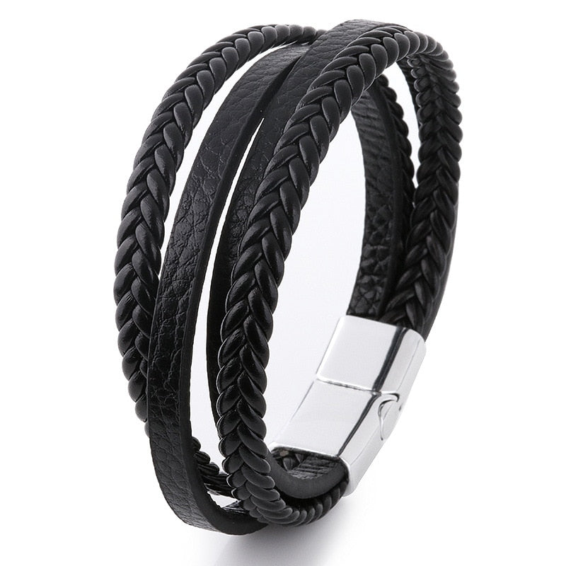 Leather Multi-band Bracelets