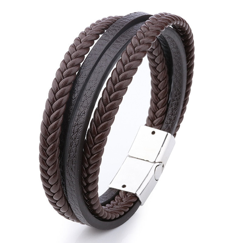 Leather Multi-band Bracelets