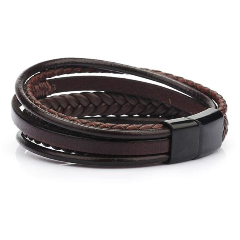 Leather Multi-band Bracelets