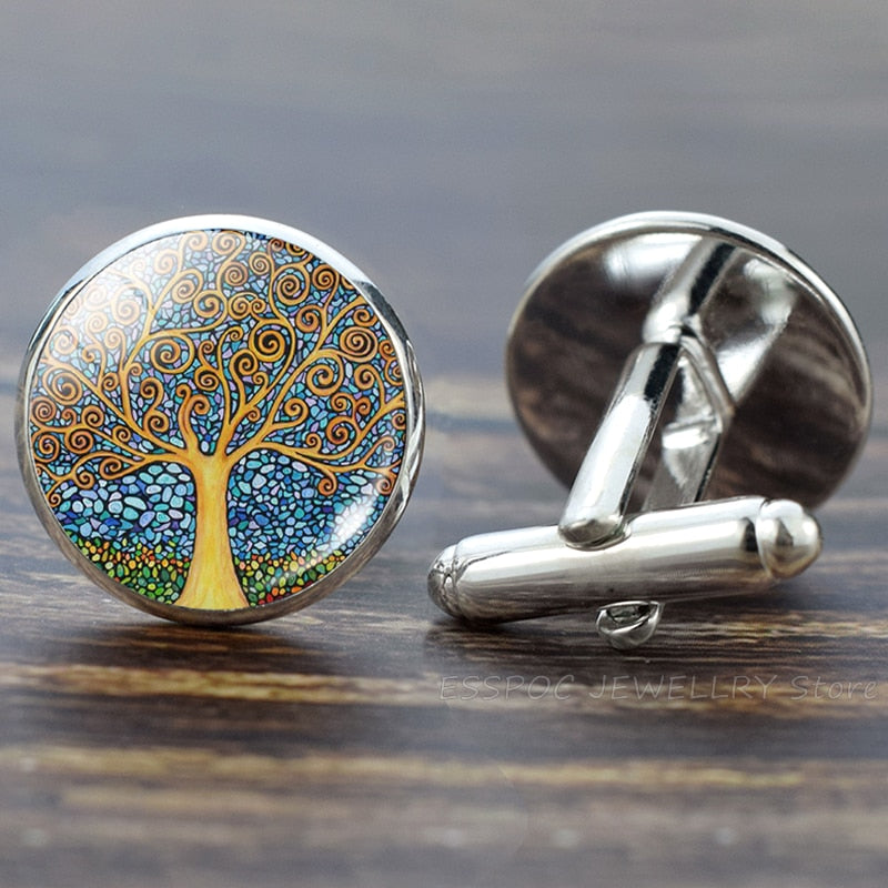 Tree of Life Cufflinks