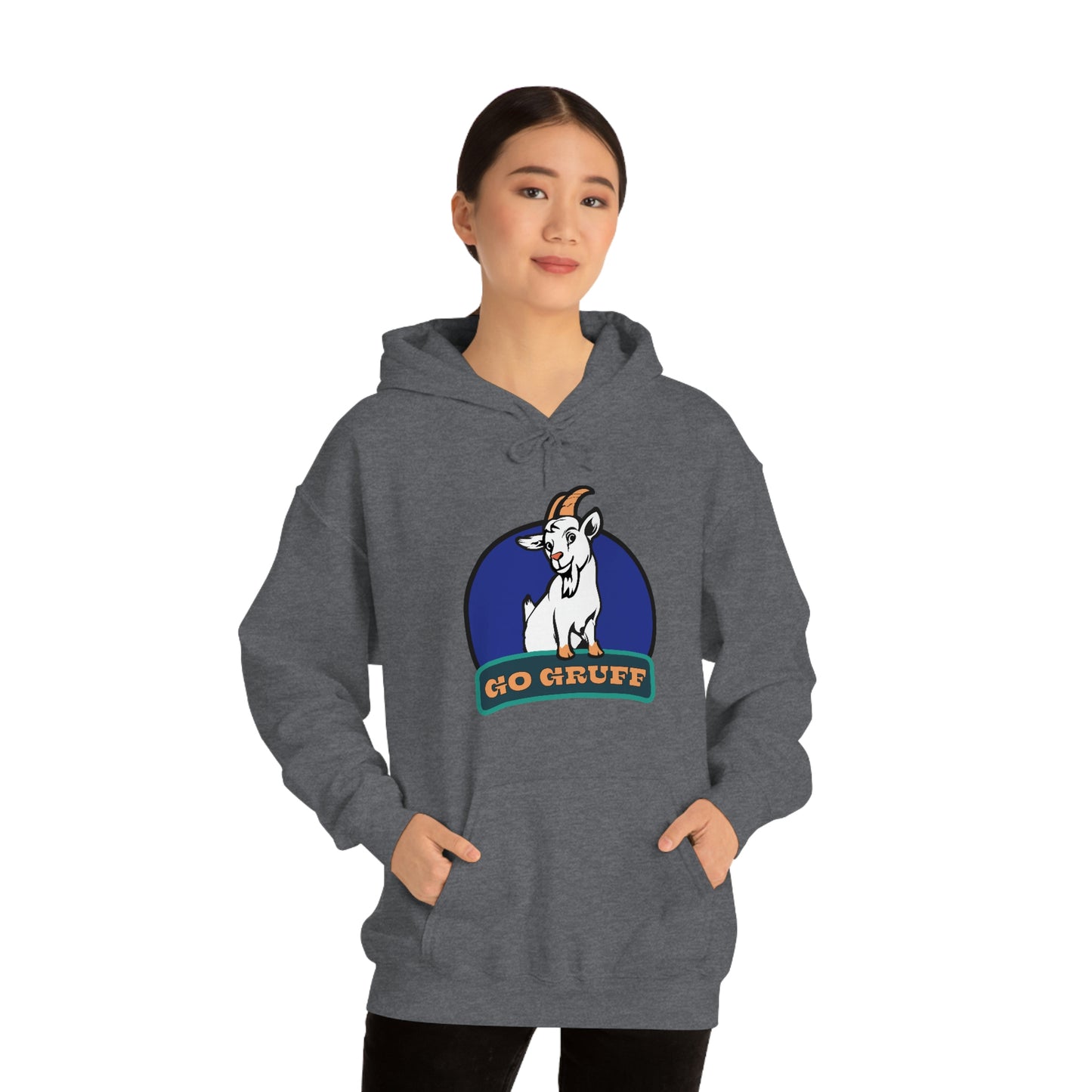 Go Gruff Logo - Hooded Sweatshirt