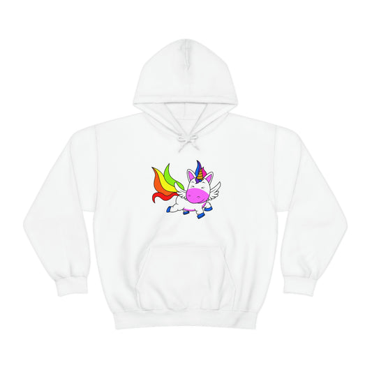Magical Rainbow Unicorn Hooded Sweatshirt