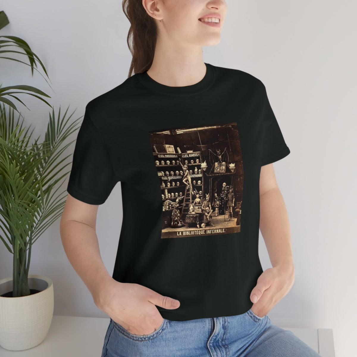 La Bibliotéque Infernale - Short Sleeve Tee