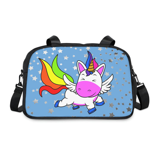 Magic Unicorn Glitter Fitness Handbag