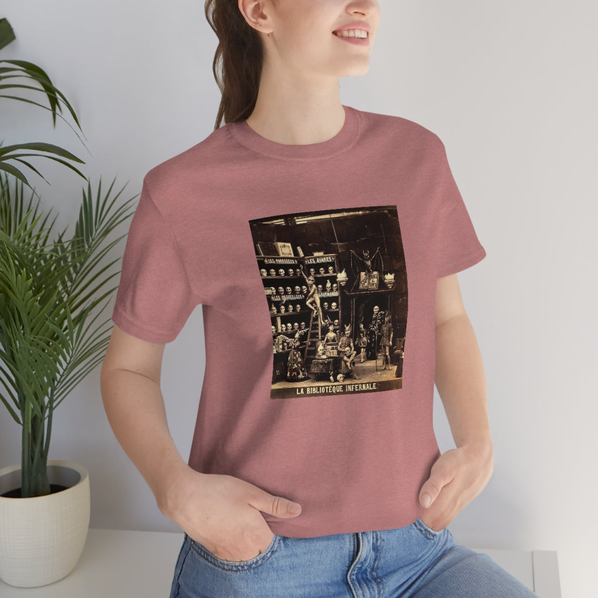 La Bibliotéque Infernale - Short Sleeve Tee