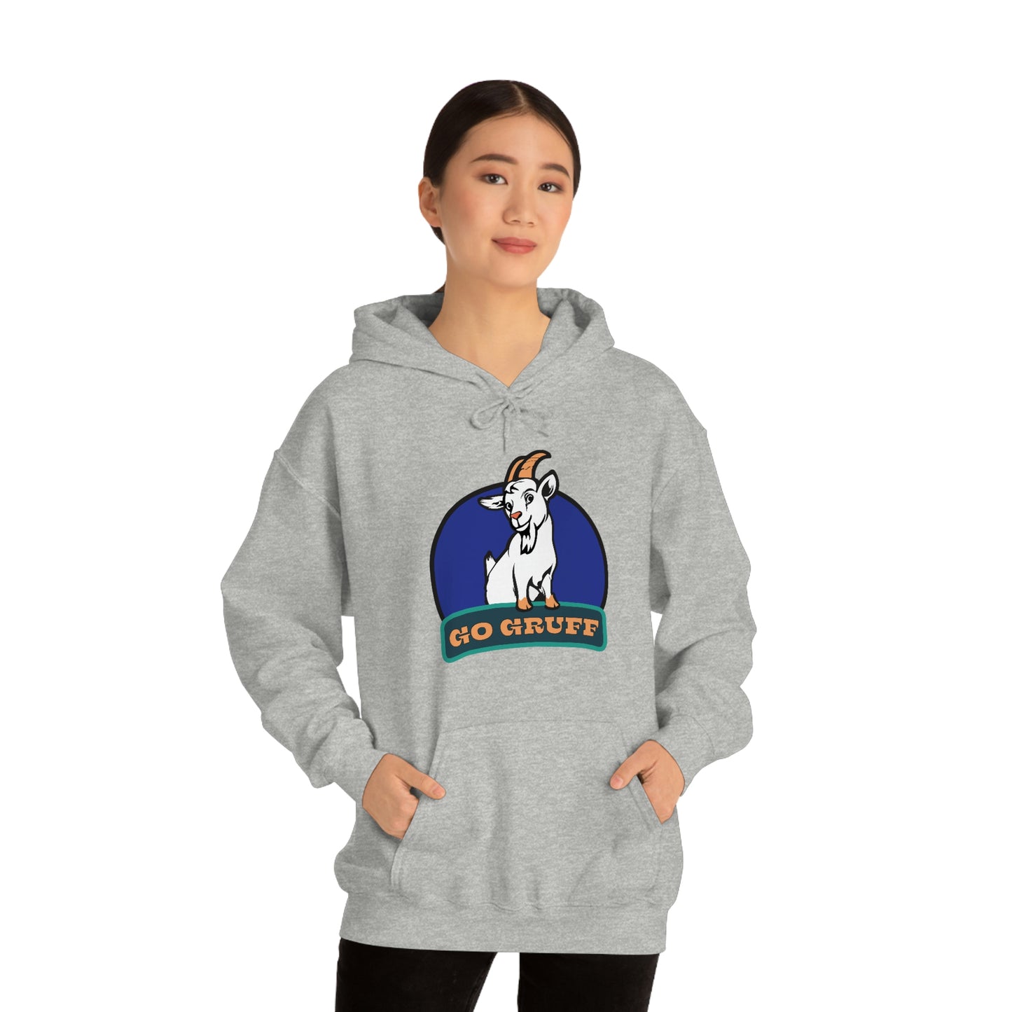 Go Gruff Logo - Hooded Sweatshirt