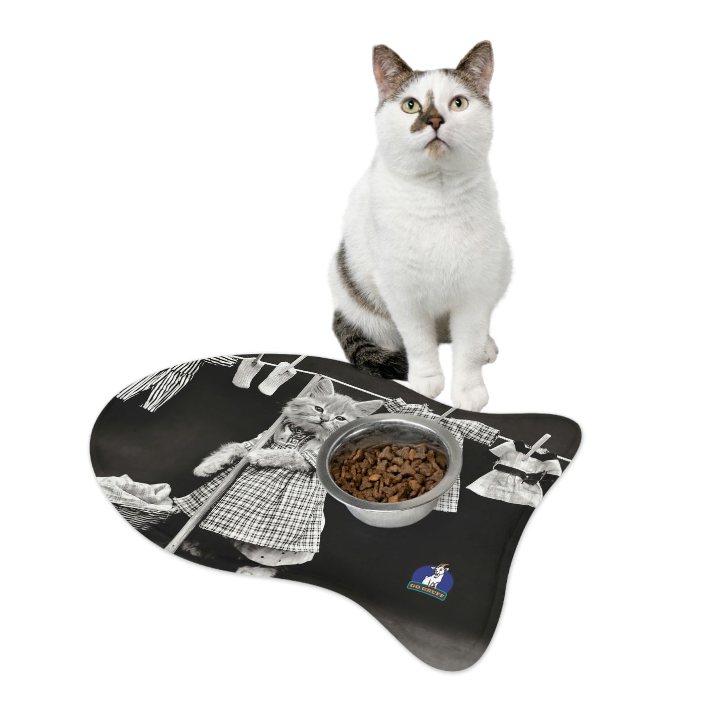 Laundry Kitty - Pet Feeding Mat