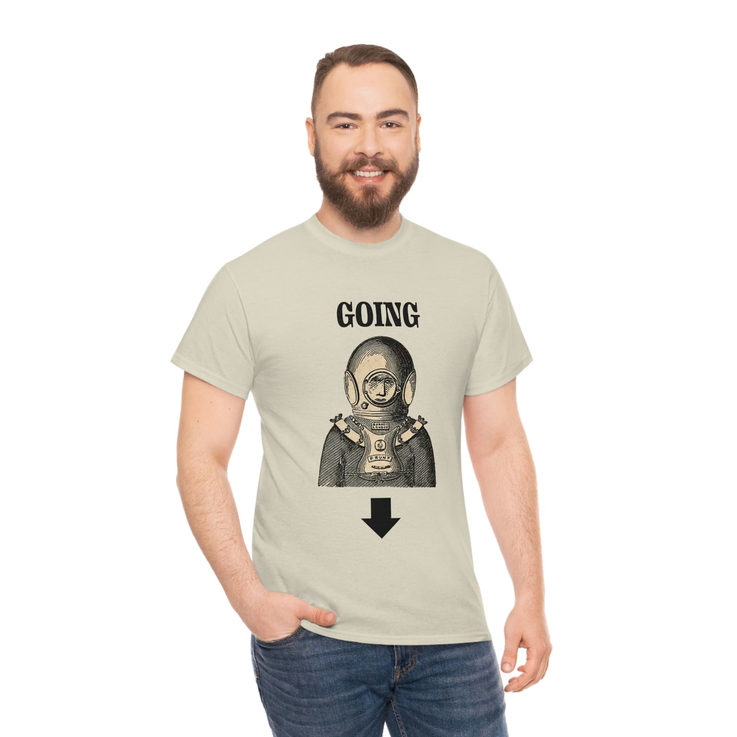 Going Down Cotton Tee