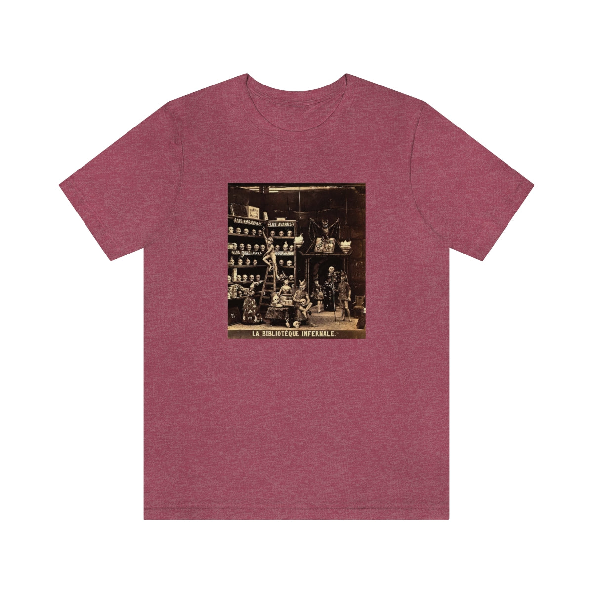 La Bibliotéque Infernale - Short Sleeve Tee