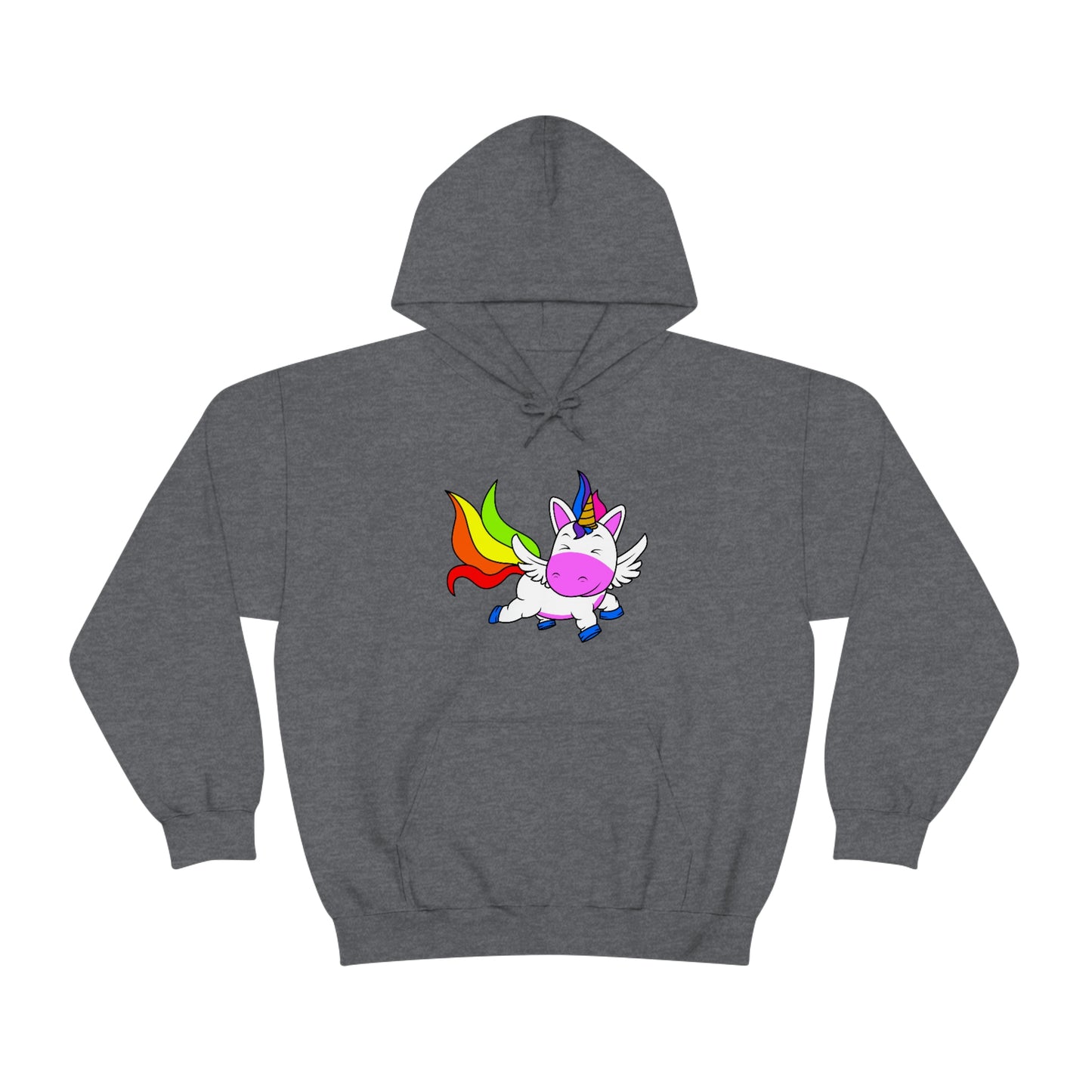 Magical Rainbow Unicorn Hooded Sweatshirt