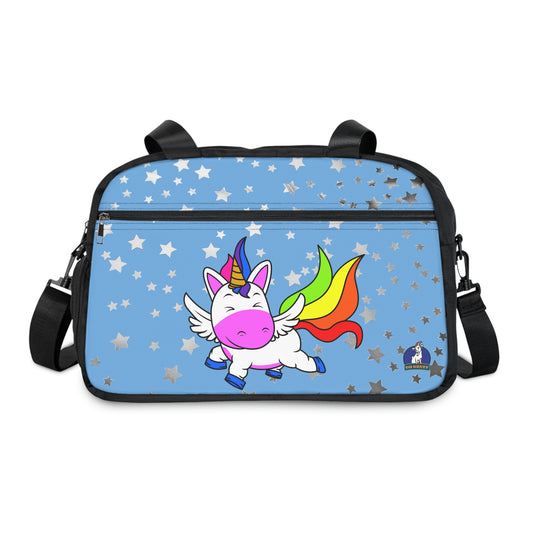 Magic Unicorn Glitter Fitness Handbag